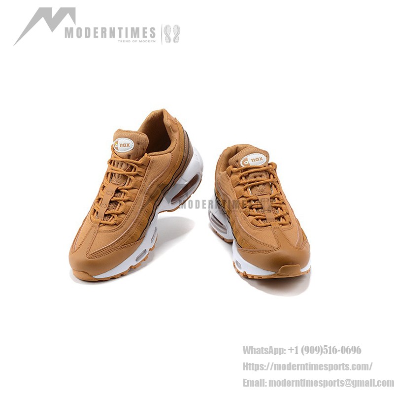 Nike Air Max 95 Wheat Brown CZ3951-700 スニーカー アイコニックなクッショニングとアーストーンのNike Air Max 95 Wheat Brown CZ3951-700 スニーカー