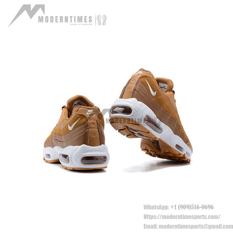 Nike Air Max 95 Wheat Brown CZ3951-700 スニーカー アイコニックなクッショニングとアーストーンのNike Air Max 95 Wheat Brown CZ3951-700 スニーカー