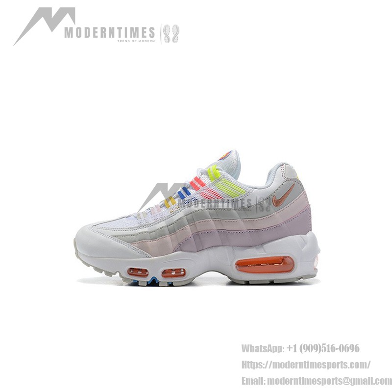 Nike Air Max 95 White Multi DH5722-100 鮮やかなスニーカー Nike Air Max 95 White Multi DH5722-100 鮮やかなカラフルスニーカー