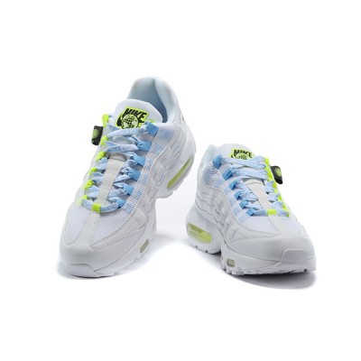 グローバルスタイル：Nike Air Max 95 Worldwide CV9030-100 ホワイト＆グリーンマルチカラースニーカー - 快適さとファッションの完璧な融合