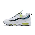 Nike Air Max 95 Worldwide Pack CT0248-100 ホワイト&ブルースニーカー Nike Air Max 95 Worldwide Pack CT0248-100 ホワイト&ブルースニーカー 「Worldwide」ブランディング付き