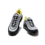 Nike Air Max 97 "Black/Grey/Yellow" 921522-005 - Sleek Gradient Design with Bold Yellow Accents