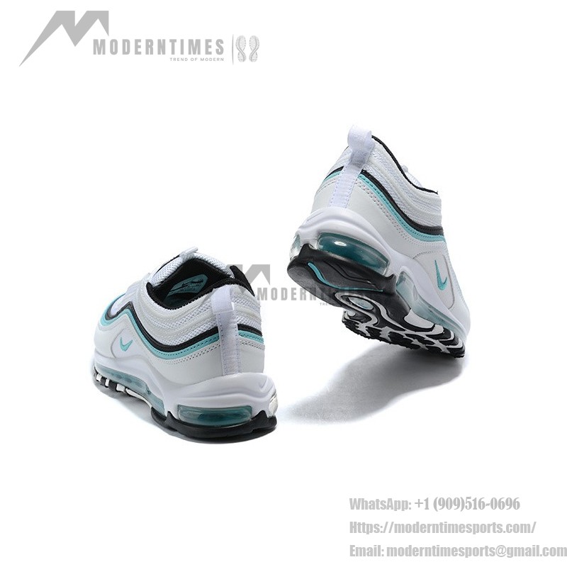 Nike Air Max 97 "Aurora Green" CZ3574-130 – Stylish White and Green Sneakers Nike Air Max 97 "Aurora Green" CZ3574-130 – White and Green Sneakers with Full-Length Air Cushioning