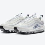 Nike Air Max 97 "Ghost" CZ6087-102 - Sleek White Sneakers with Lavender Accents Nike Air Max 97 "Ghost" CZ6087-102 - White and Lavender Sneakers