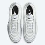 Nike Air Max 97 "Ghost" CZ6087-102 - Sleek White Sneakers with Lavender Accents Nike Air Max 97 "Ghost" CZ6087-102 - White and Lavender Sneakers