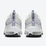 Nike Air Max 97 "Ghost" CZ6087-102 - Sleek White Sneakers with Lavender Accents Nike Air Max 97 "Ghost" CZ6087-102 - White and Lavender Sneakers