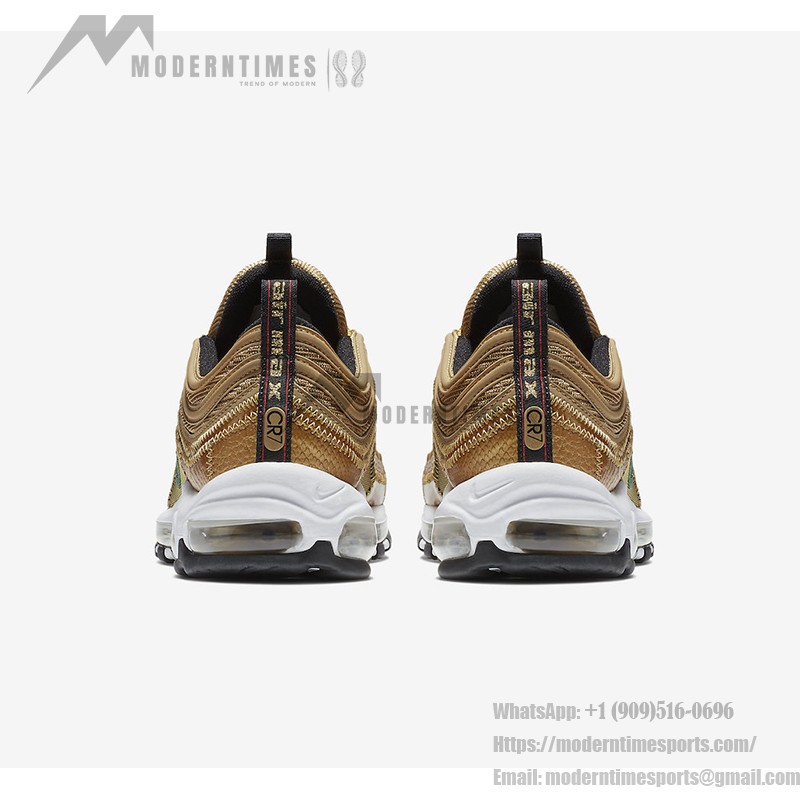 Nike Air Max 97 CR7 - Golden Patchwork Inspired by Ronaldo Nike Air Max 97 CR7 AQ0655-700 Golden Patchwork