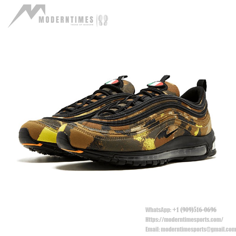 Nike Air Max 97 Italy Camo - Military-Inspired Limited Sneaker Nike Air Max 97 Italy Camo AJ2614-202 Limited Edition