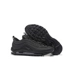 Nike Air Max 97 Triple Black - All-Black Sleek Sneakers Nike Air Max 97 Triple Black DH8016-002 with Full-Length Air Cushioning