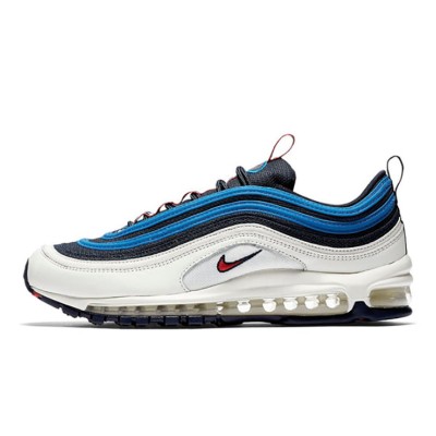 Nike Air Max 97 SE Blue Nebula AQ4126-400 - クリーンなホワイトに印象的なブルーネビュラのアクセントで時代を超えたスタイル