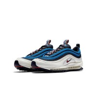 Nike Air Max 97 SE Blue Nebula AQ4126-400 - クリーンなホワイトに印象的なブルーネビュラのアクセントで時代を超えたスタイル