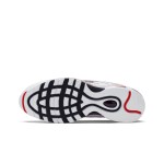 Nike Air Max 97 Script Swoosh - Bold Red and Black Accents Nike Air Max 97 Script Swoosh CK9397-100 in White, Red, and Black