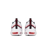 Nike Air Max 97 Script Swoosh - Bold Red and Black Accents Nike Air Max 97 Script Swoosh CK9397-100 in White, Red, and Black