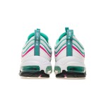 Nike Air Max 97 South Beach 夏スタイル Nike Air Max 97 South Beach 921522-101 ティール ピンク ホワイト スニーカー