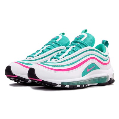 Nike Air Max 97 South Beach 921522-101 - アイコニックなサマースタイルを演出するホワイト、ティール、ピンクの鮮やかなデザイン