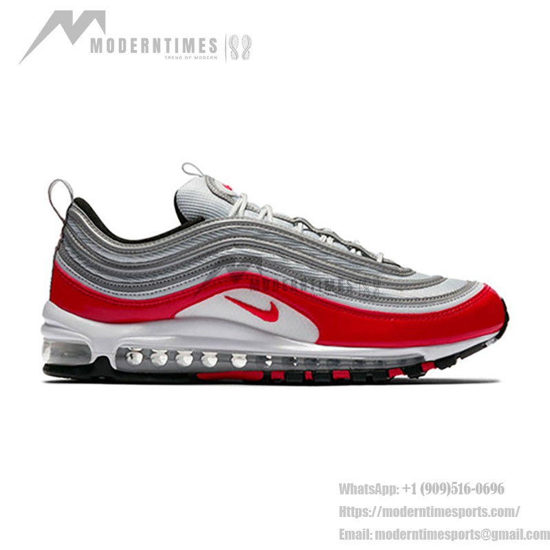 Nike Air Max 97 University Red Grey Nike Air Max 97 University Red Grey 921826-009