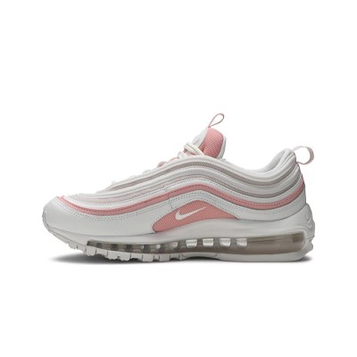  Nike Air Max 97 "Weiß/Rosa" 921733-104 - Elegante Weiße Sneaker mit Sanften Rosa Akzenten für einen Stilvollen Look