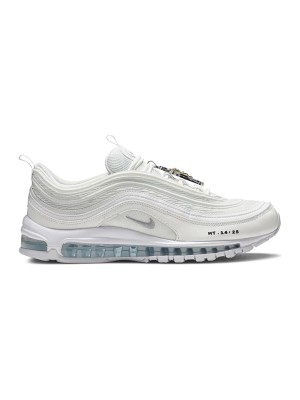 Nike Air Max 97 "Triple White" 921826-101 - Sleek All-White Design with Iconic Air Cushioning for Timeless Style