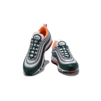 ナイキ エアマックス 97 ディープグリーン オレンジ 921522-300 - レトロと現代を融合したスタイル