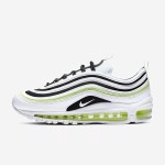 Nike Air Max 97 "White/Lime Glow" 921733-105 - White Sneakers with Lime Accents
