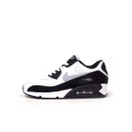 Nike Air Max 90 537384-123 - クラシックなホワイト&ブラックデザイン Nike Air Max 90 537384-123 - ホワイト&ブラック スニーカー、グレースウッシュ付き