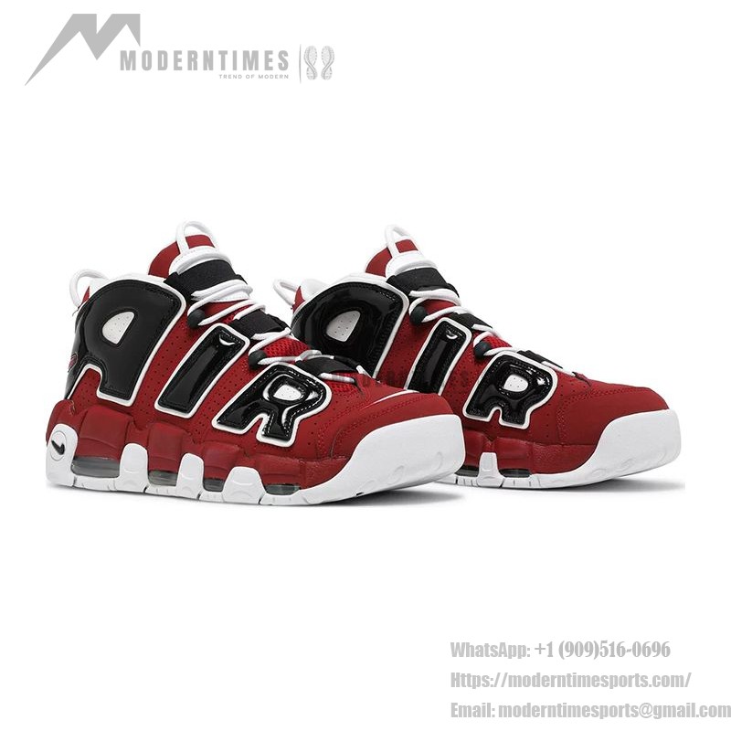 Nike Air More Uptempo “Bulls” Retro Basketball Shoes Nike Air More Uptempo “Bulls” Retro Basketball Shoes 921948-600