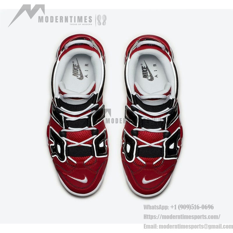 Nike Air More Uptempo “Bulls” Retro Basketball Shoes Nike Air More Uptempo “Bulls” Retro Basketball Shoes 921948-600
