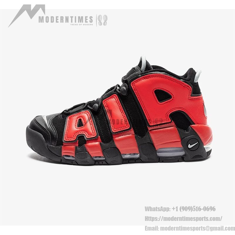 Nike Air More Uptempo DJ4400-001 ブラック バスケットボールスニーカー Nike Air More Uptempo DJ4400-001 ブラック クラシック バスケットボールスニーカー