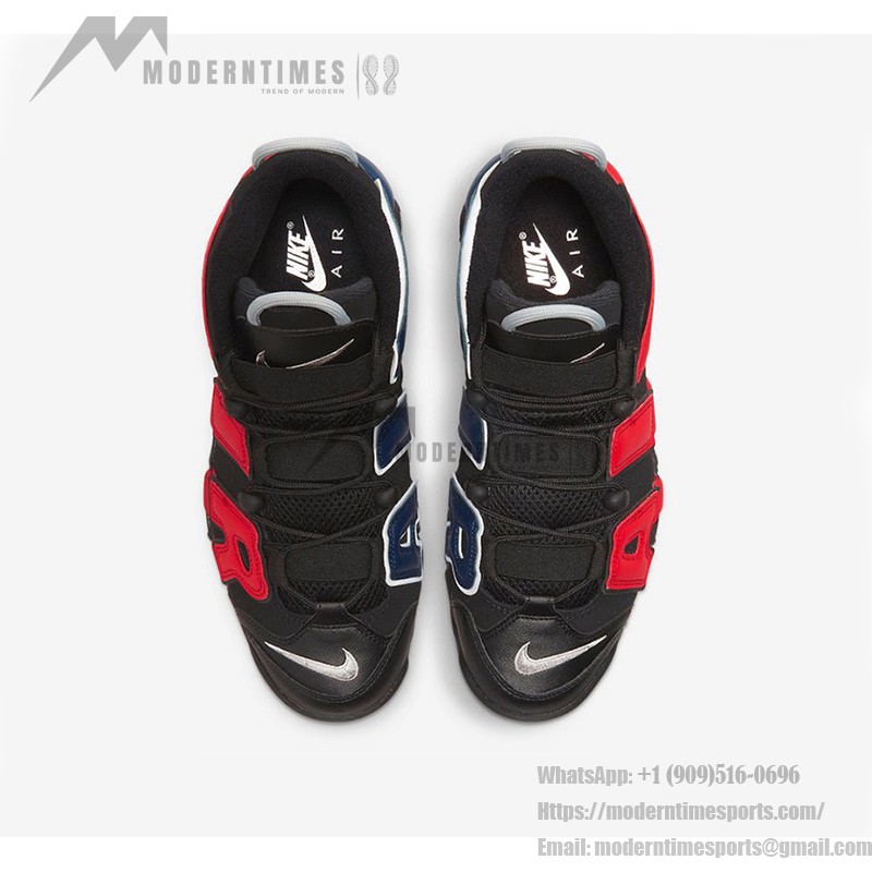 Nike Air More Uptempo DJ4400-001 ブラック バスケットボールスニーカー Nike Air More Uptempo DJ4400-001 ブラック クラシック バスケットボールスニーカー