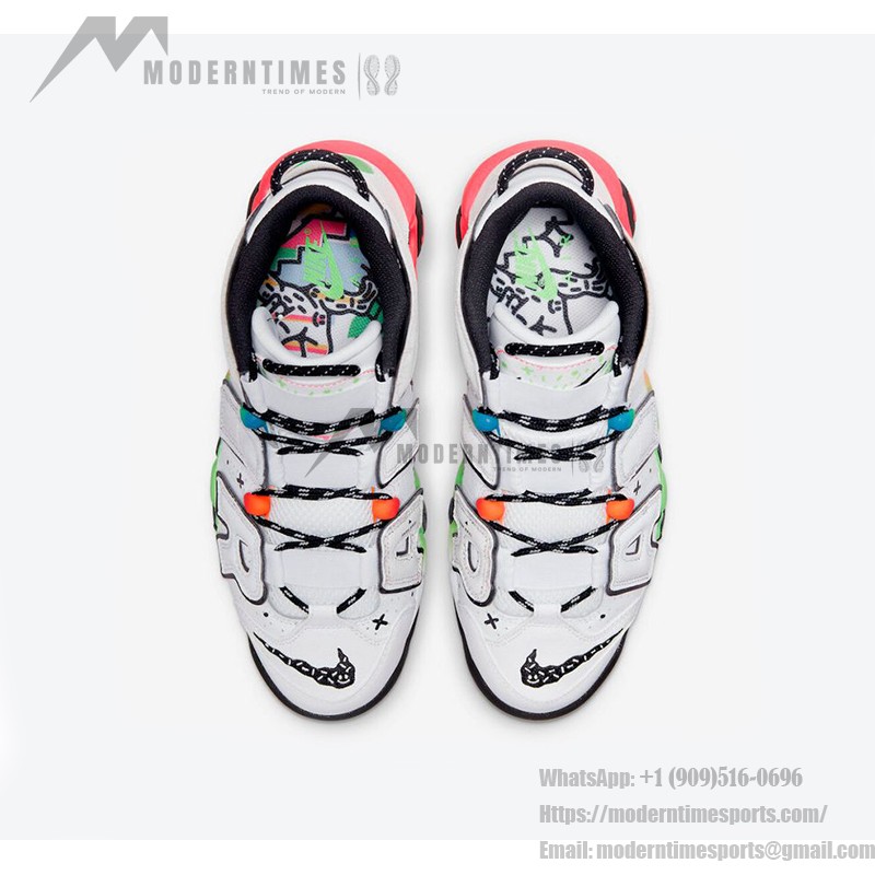 Nike Air More Uptempo DV1233-111 レトロバスケットシューズ Nike Air More Uptempo DV1233-111 クラシックレトロバスケットボールシューズ