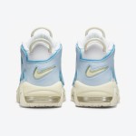 Nike Air More Uptempo White/Light Blue レトロバスケットボールシューズ クラシックなAIRデザインを備えた Nike Air More Uptempo White/Light Blue レトロバスケットボールシューズ