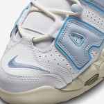 Nike Air More Uptempo White/Light Blue レトロバスケットボールシューズ クラシックなAIRデザインを備えた Nike Air More Uptempo White/Light Blue レトロバスケットボールシューズ