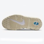 Nike Air More Uptempo White/Light Blue レトロバスケットボールシューズ クラシックなAIRデザインを備えた Nike Air More Uptempo White/Light Blue レトロバスケットボールシューズ