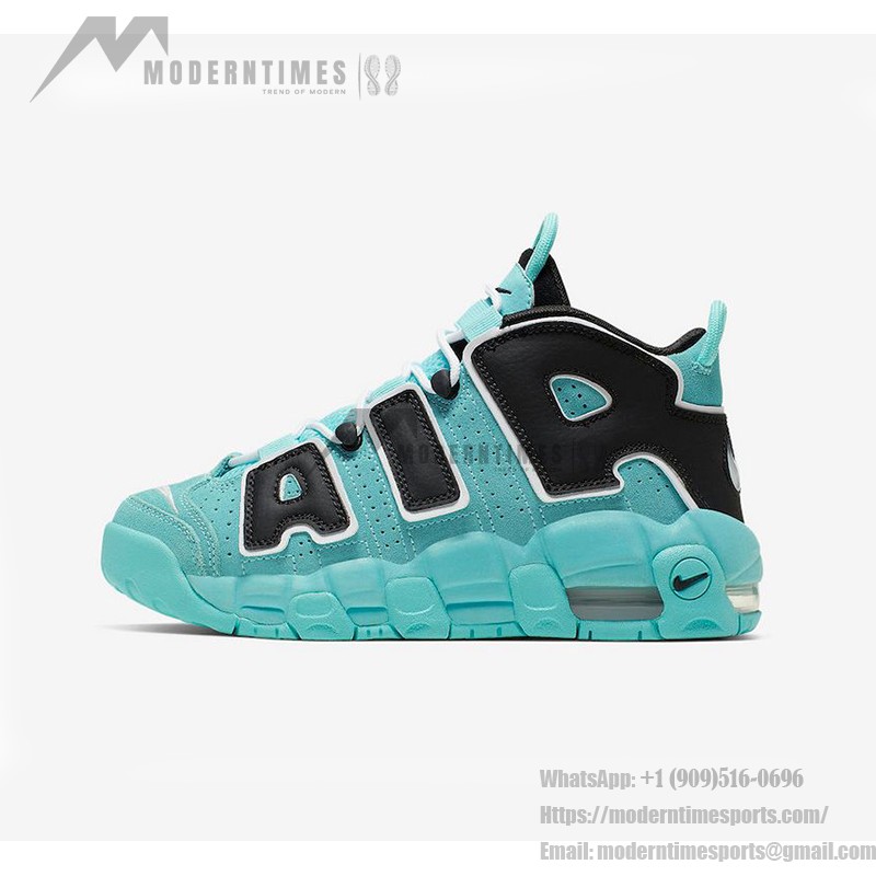 Nike Air More Uptempo GS "Light Aqua" 415082-403 オーシャングリーン Nike Air More Uptempo GS "Light Aqua" 415082-403 - キッズスニーカー