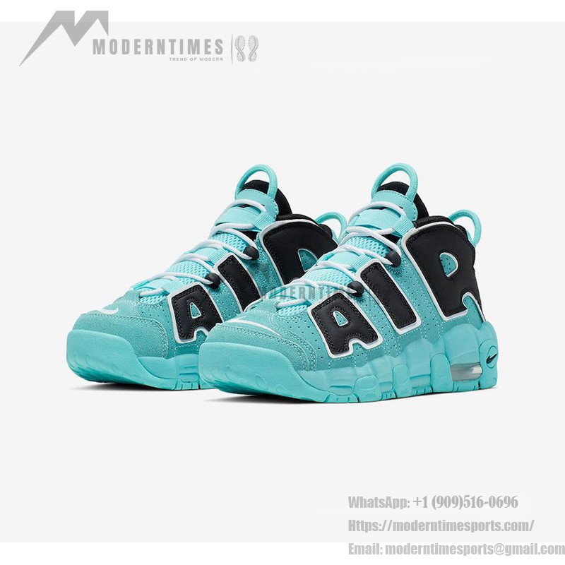 Nike Air More Uptempo GS "Light Aqua" 415082-403 オーシャングリーン Nike Air More Uptempo GS "Light Aqua" 415082-403 - キッズスニーカー