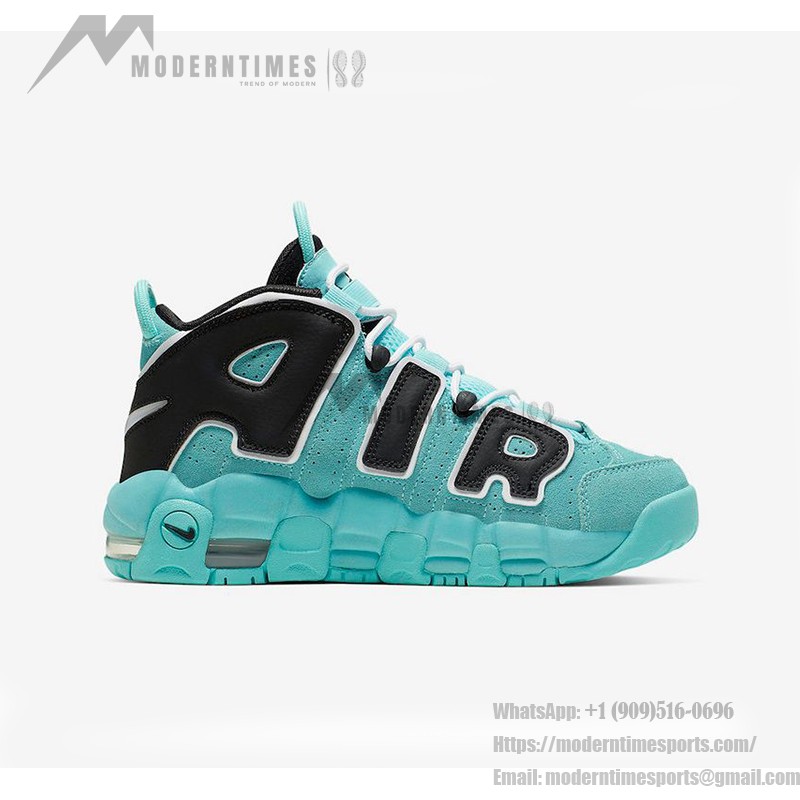 Nike Air More Uptempo GS "Light Aqua" 415082-403 オーシャングリーン Nike Air More Uptempo GS "Light Aqua" 415082-403 - キッズスニーカー