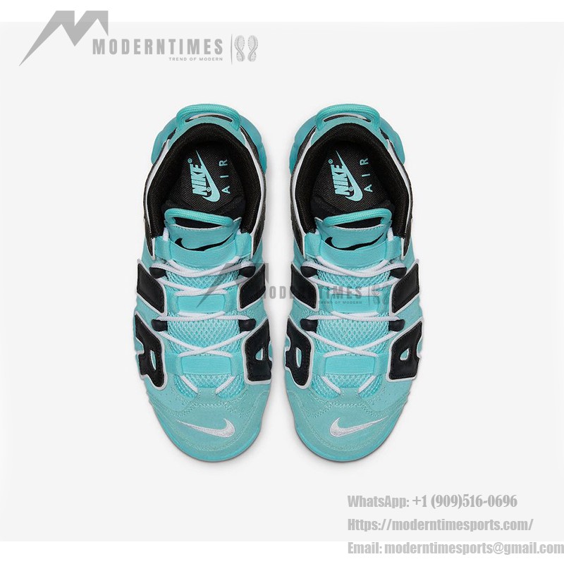Nike Air More Uptempo GS "Light Aqua" 415082-403 オーシャングリーン Nike Air More Uptempo GS "Light Aqua" 415082-403 - キッズスニーカー