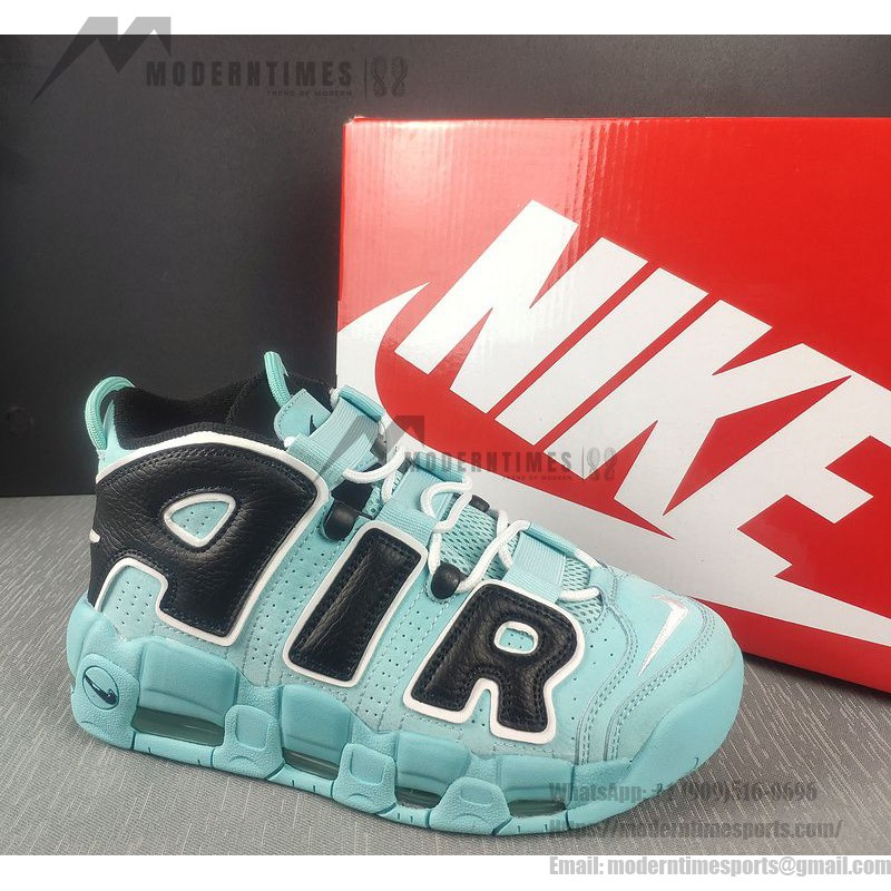Nike Air More Uptempo GS "Light Aqua" 415082-403 オーシャングリーン Nike Air More Uptempo GS "Light Aqua" 415082-403 - キッズスニーカー