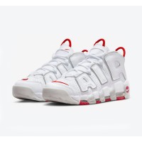 Nike Air More Uptempo DX8965-100 クラシックレトロバスケットボールシューズ、ユニークな配色で日常使いに最適
