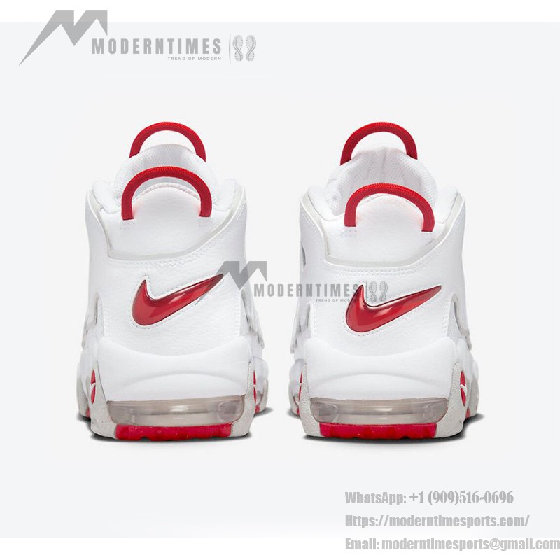ユニークな配色のNike Air More Uptempo DX8965-100 レトロバスケットシューズ Nike Air More Uptempo DX8965-100 クラシックレトロバスケットボールシューズ