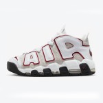 Nike Air More Uptempo White/Team Red レトロバスケットボールシューズ クラシックなAIRデザインを備えた Nike Air More Uptempo White/Team Red レトロバスケットボールシューズ