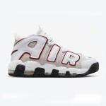 Nike Air More Uptempo White/Team Red レトロバスケットボールシューズ クラシックなAIRデザインを備えた Nike Air More Uptempo White/Team Red レトロバスケットボールシューズ