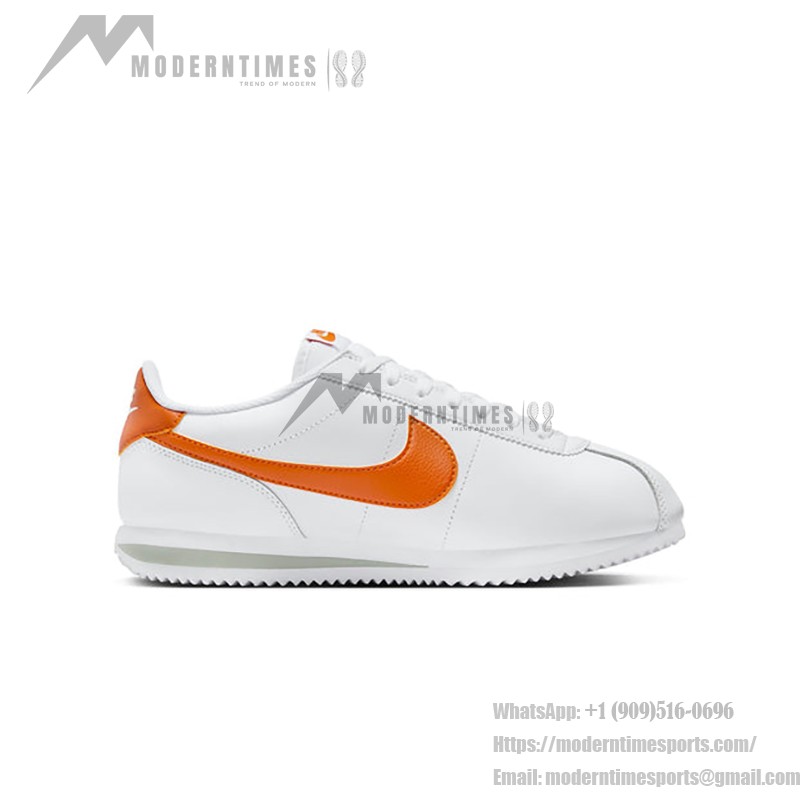 Nike Cortez Campfire Orange DM4044-102 Nike Cortez Campfire Orange DM4044-102 - White and Orange Retro Sneakers