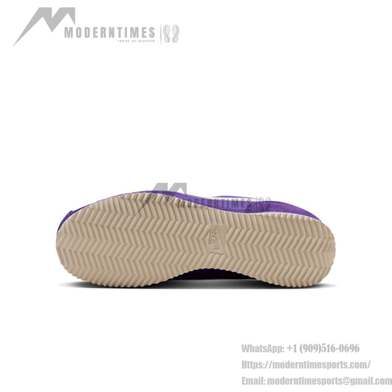 Nike Cortez Court Purple DZ2795-500 Nike Cortez Court Purple DZ2795-500 - Retro Purple Sneakers with White Swoosh