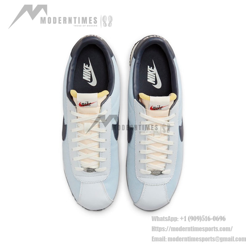 Nike Cortez Denim Blue HF0100-400 Nike Cortez Denim Blue HF0100-400 - Denim Blue Sneakers with Navy Details