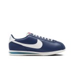 Nike Cortez Midnight Navy DM4044-400 - Classic Navy Sneakers Nike Cortez Midnight Navy DM4044-400 - Navy and White Retro Sneakers