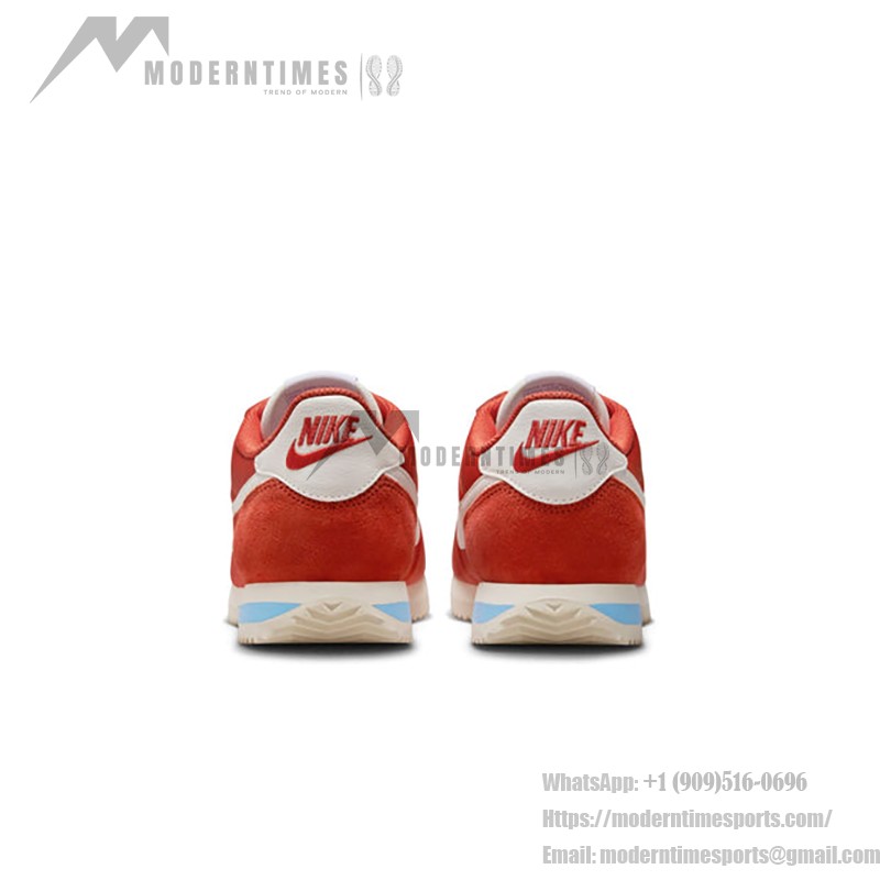 Nike Cortez Picante Red スニーカー Nike Cortez Picante Red DZ2795-601 - 白いディテールが映える大胆な赤のスニーカー