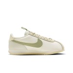 Nike Cortez Sail FV3639-171 - 上品なホワイトとゴールドのスニーカー Nike Cortez Sail FV3639-171 - フローラルディテール付きホワイトとゴールドのスニーカー