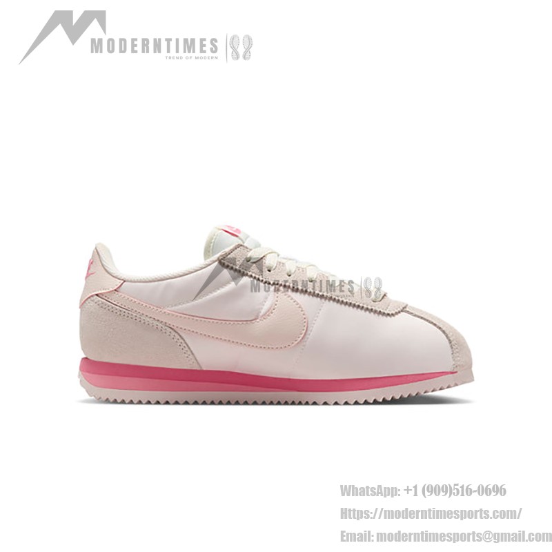 Nike Cortez Textile Light Soft Pink HF6410-666 Nike Cortez Textile Light Soft Pink HF6410-666 - レトロインスパイアのピンクスニーカー
