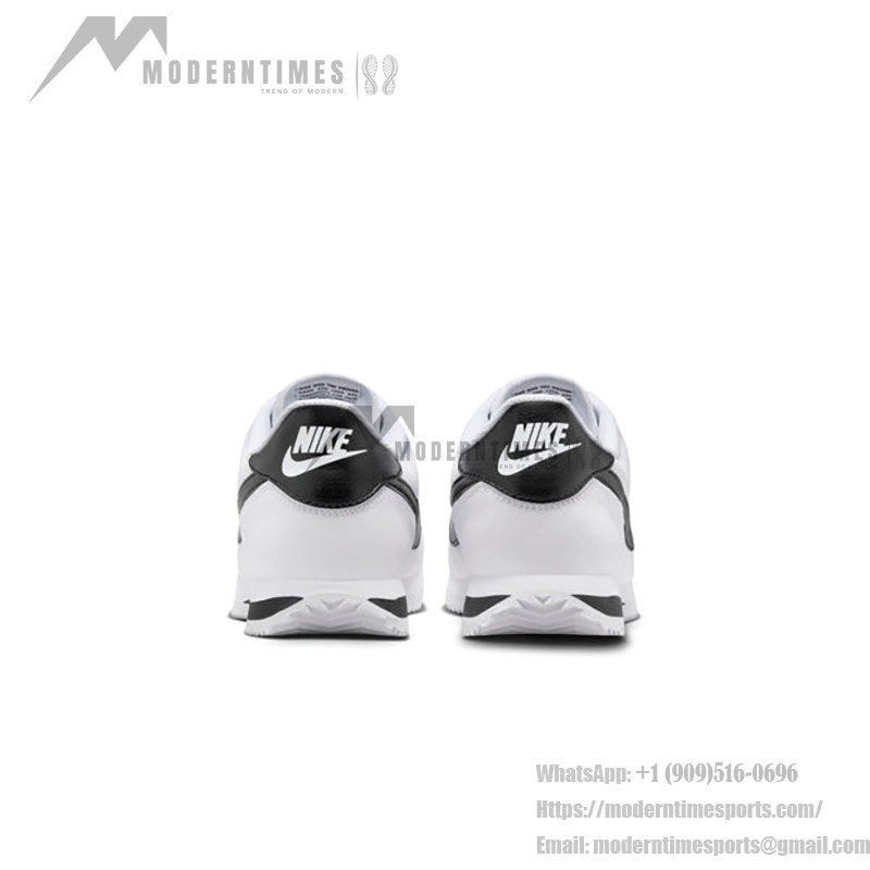 Nike Cortez White Black DM4044-105 Sneakers Nike Cortez White Black DM4044-105 - Classic White Sneakers with Black Details